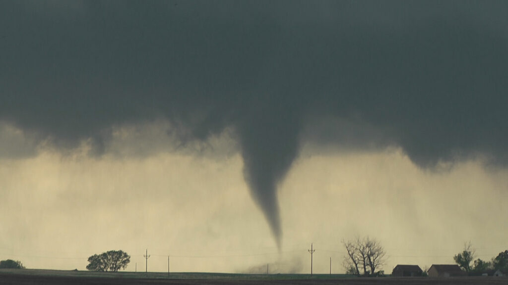 Carrot shaped Bowdle, SD Tornado