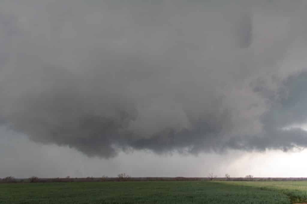 Storm west of Lawton