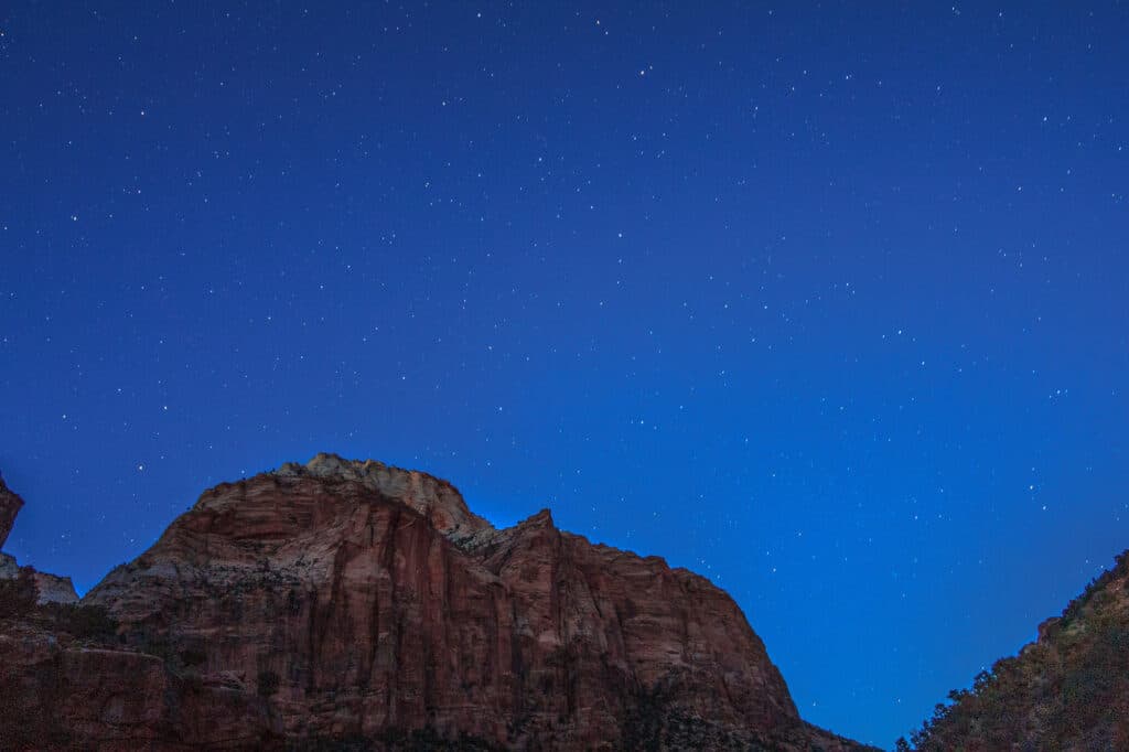 Stars over Zion