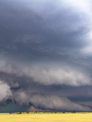 Storm along the Red River on May 7, 2014