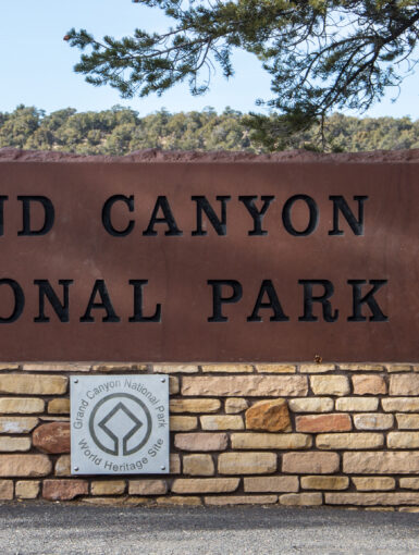 Grand Canyon National Park Sign