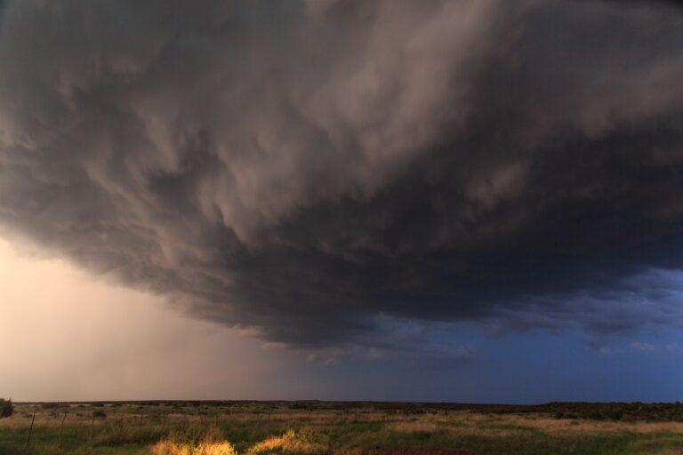 Thunderstorm in Texas in June 2016