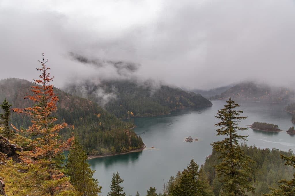 Overlook of Diablo Lake