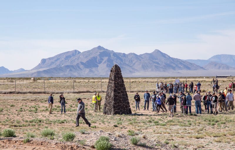 Trinity Site in White Sands Missile Range