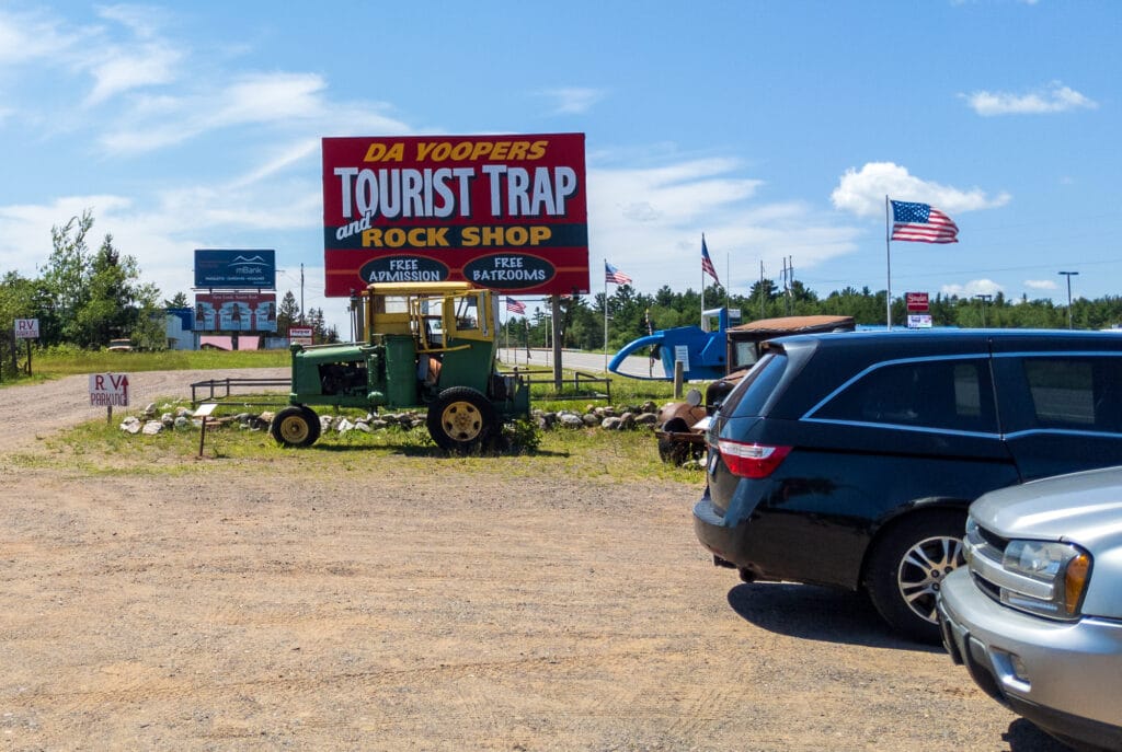 No UP trip is complete without stopping by Da Yoopers in Ishpeming