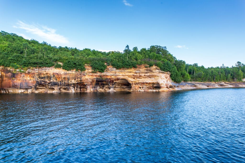 Near Mosquito Beach in Pictured Rocks National Lakeshore near Mosquito Beach