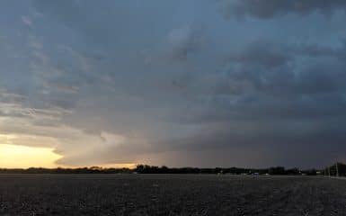 Supercell near Salina Kansas