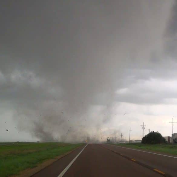 Selden, Kansas Tornado on May 24, 2021