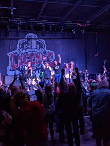 Black Stone Cherry performs at Legends Pub in Chickasha, Oklahoma