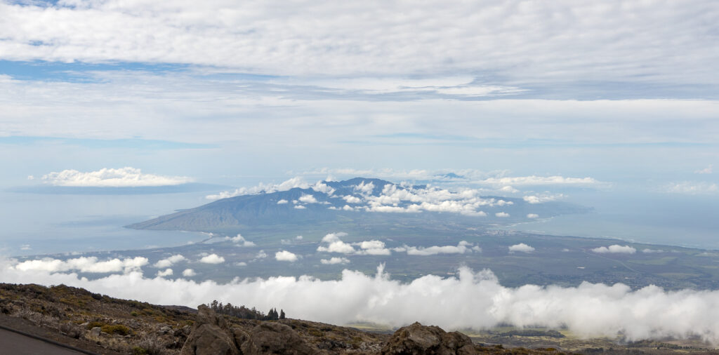 Maui from Haleakalā