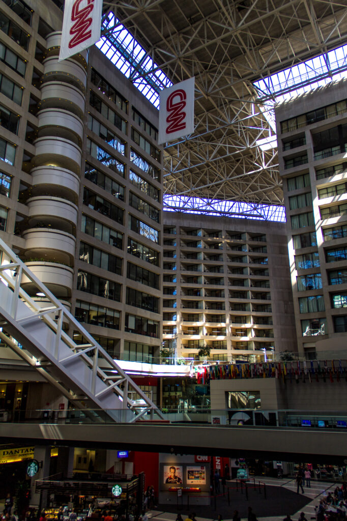 Inside the CNN Center