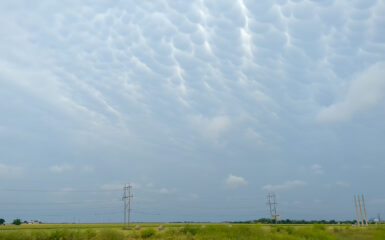 Mammatus Clouds over West Texas