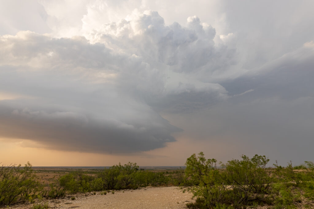 Supercell near Midkiff