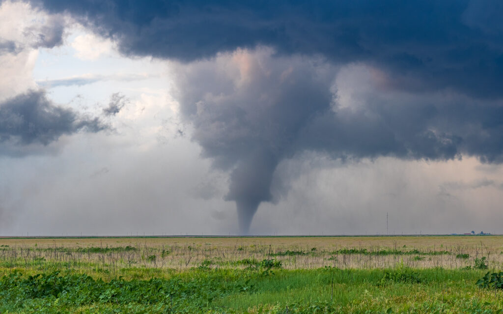 Tornado near Silverton