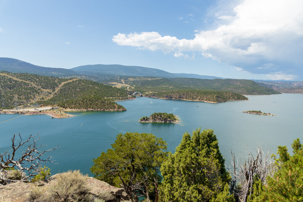 Flaming Gorge Dam Overlook