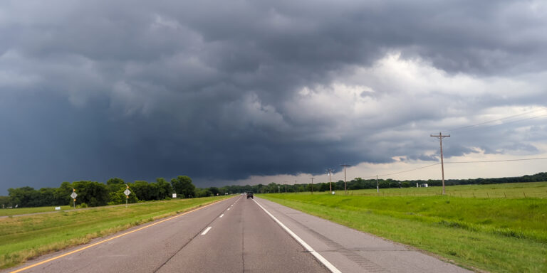 Cold Supercells in South Central Oklahoma