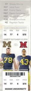 Michigan vs Miami (OH) 2014